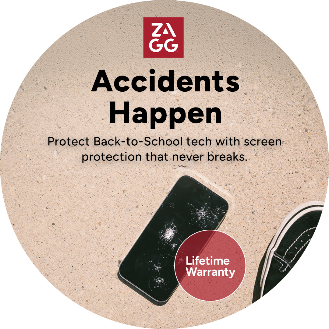 ZAGG Back to School campaign artwork