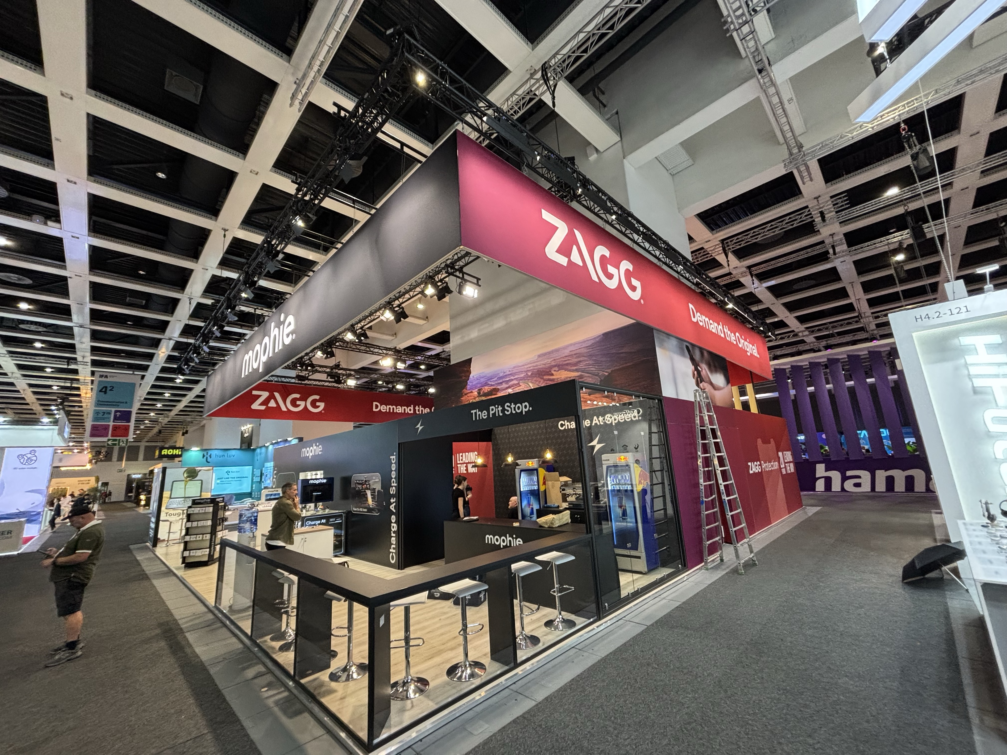 ZAGG in-store point of sale display